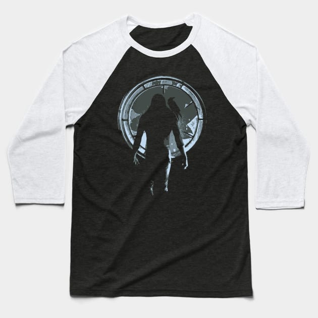 The Crow Baseball T-Shirt by DesignedbyWizards
